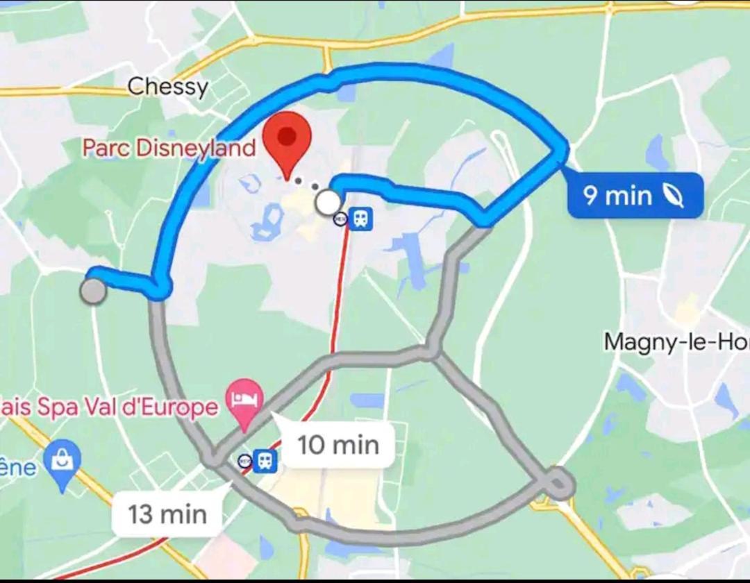 2 Chambres Privees - 6 Personnes A 8 Minutes De Disneyland 몽테브랭 외부 사진